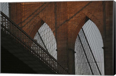 Framed Brooklyn Bridge 1 Print