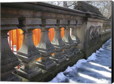 Framed Central Park Gates Print