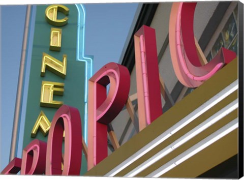 Framed Tropic Cinema Print