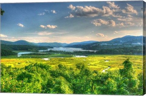 Framed Hudson Highlands Marsh Print