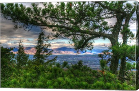 Framed Mountain Views Print