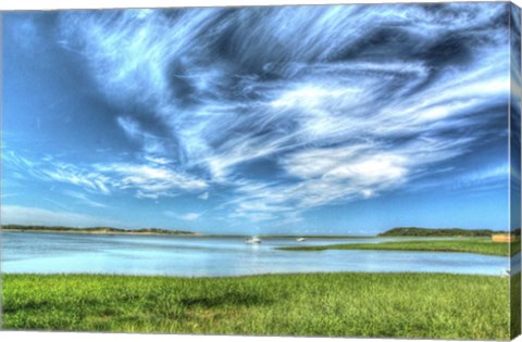 Framed Outside Wellfleet Print
