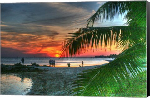 Framed Smathers Sunset Print