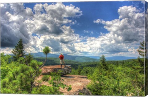Framed Summit View Print