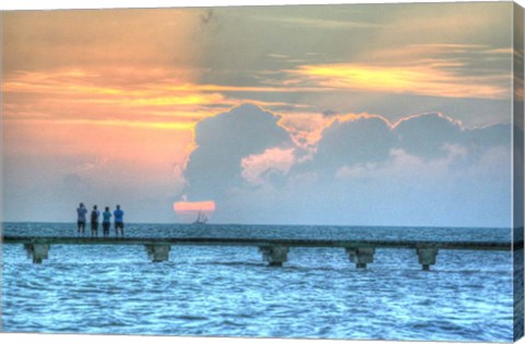 Framed Sunset Witness Print
