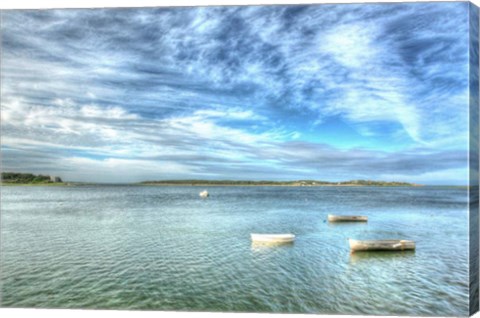 Framed Three Dinks Horizontal Print