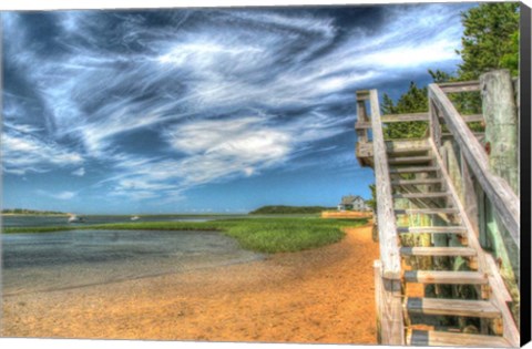 Framed CC Cove 3 Print