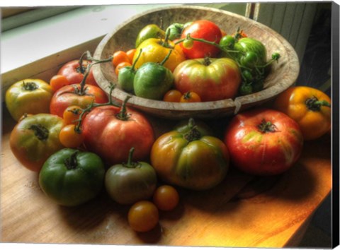 Framed Harvest 2014 2 Print