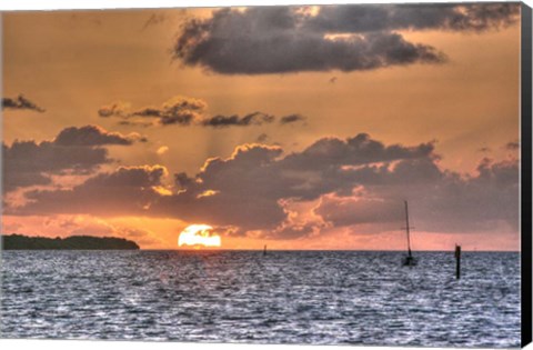 Framed Key West Sunrise II Print