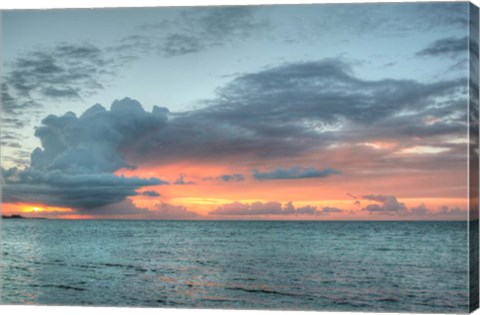Framed Key West Sunset V Print