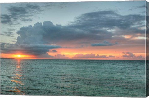Framed Key West Sunset VI Print
