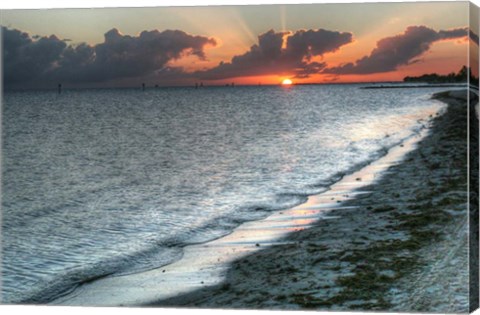 Framed Key West Sunset XI Print