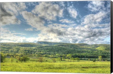 Framed Mohonk Spring Wide Print