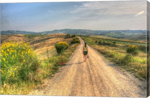 Framed Tuscan Model Release Print