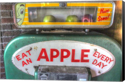 Framed Apple Dispenser Print