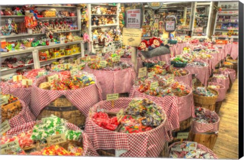 Framed Candy Store Print