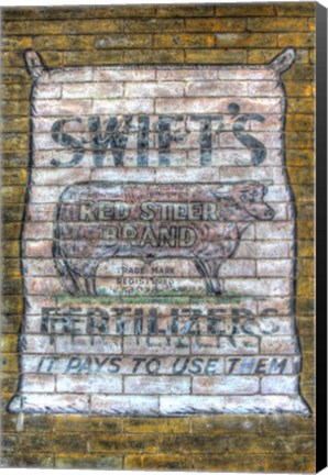 Framed Feed Sign 1 Print