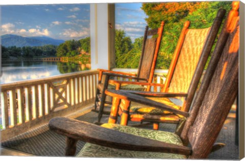 Framed Three Rockers Print