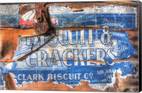 Framed Biscuit Box Print