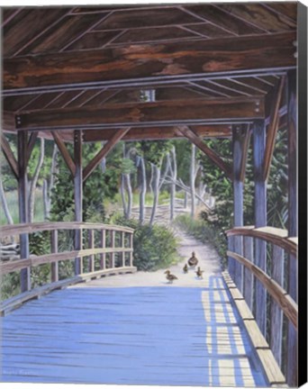 Framed Crossing Print