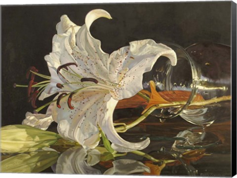 Framed Love Lies Bleeding Print