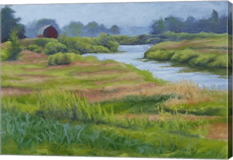 Framed Winding Stream Print