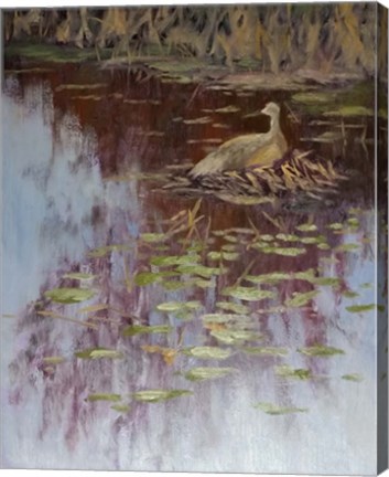 Framed Crane Print