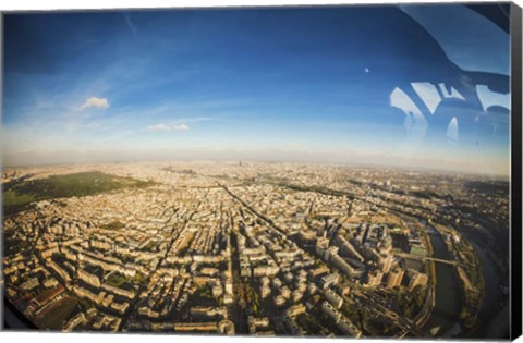 Framed Bird&#39;s Eye View Print