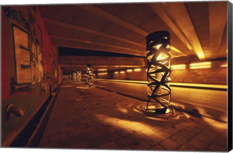 Framed Light Bridge Print