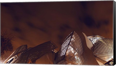 Framed LV Brown Print