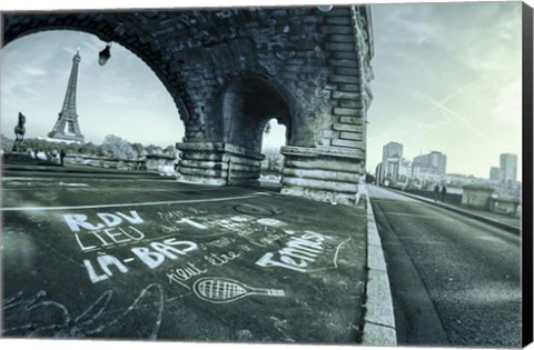 Framed Paris Tennis Print