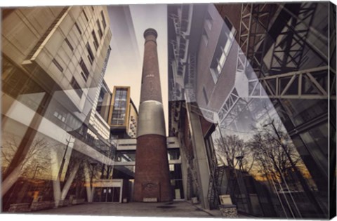 Framed Universite Architecture Print