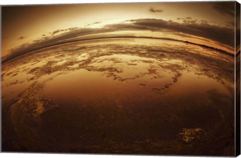 Framed Etang St Cyp Print