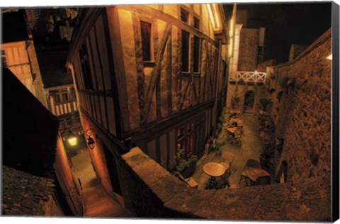 Framed St Michel 2 Print