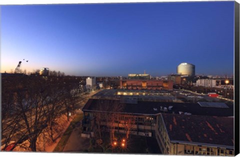 Framed Arjo Blue Print