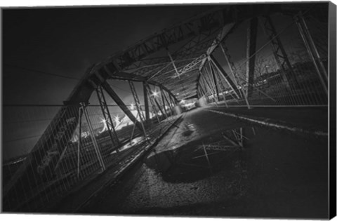 Framed Seguin BW Print