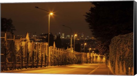 Framed Route de Sevres Print