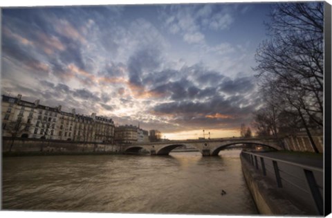 Framed Paris, End Of A Day Print