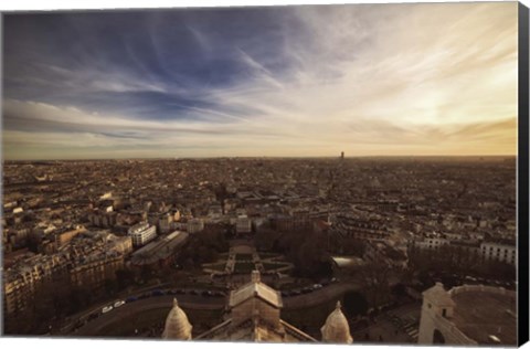 Framed From Sacre Coeur Print
