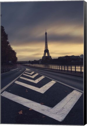 Framed Paris Roads Print