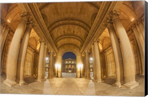 Framed Columns Print