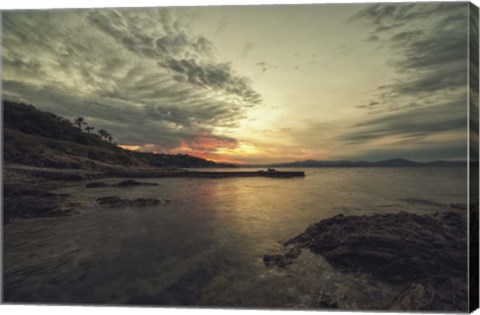 Framed Parc des Millionaires Print