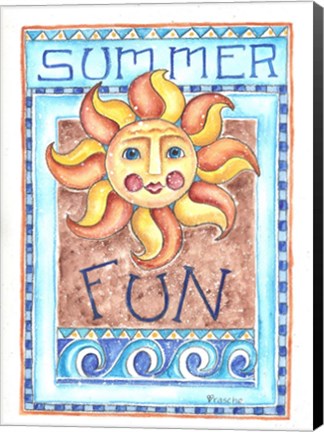 Framed Summer Fun Print