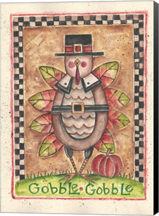 Framed Gobble Gobble Print