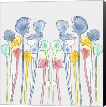 Framed Wildflowers Print
