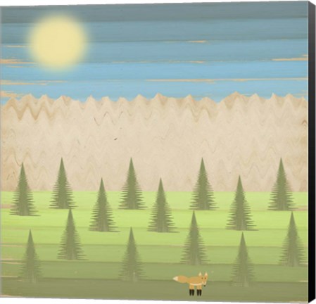Framed Fox Print