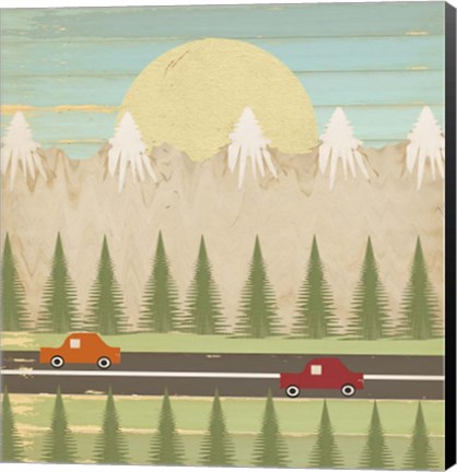 Framed Highway Print