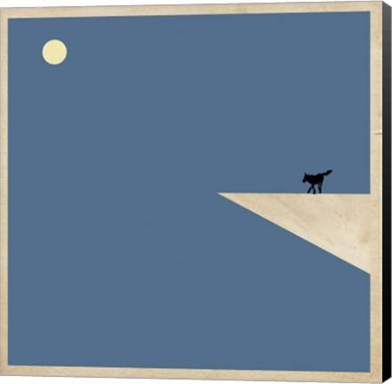 Framed Wolf Print