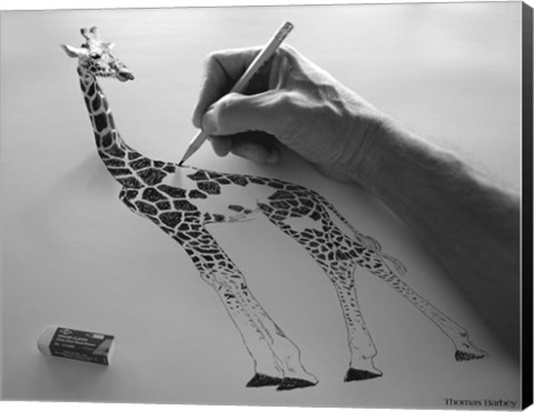 Framed Pain In The Neck Print