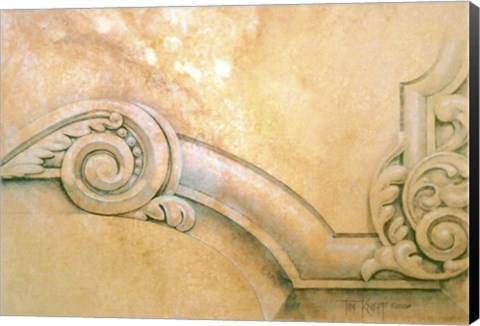 Framed Architectural Detail 1 Print